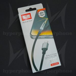کابل تبدیل Lightning به AUX ارلدام ET-AUX60 طول 1 متر