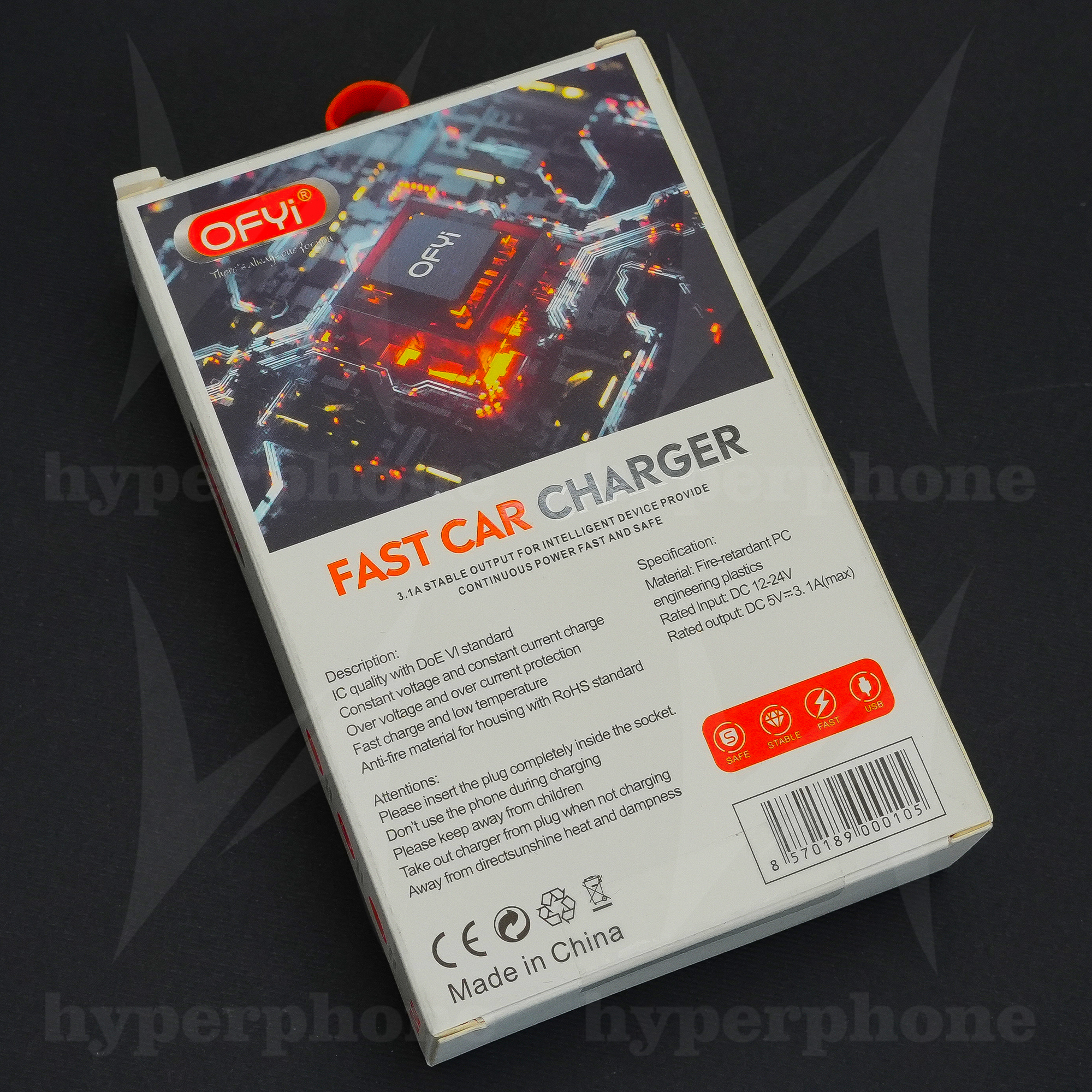 شارژر فندکی Ofyi مدل CC03 - تصویر 2