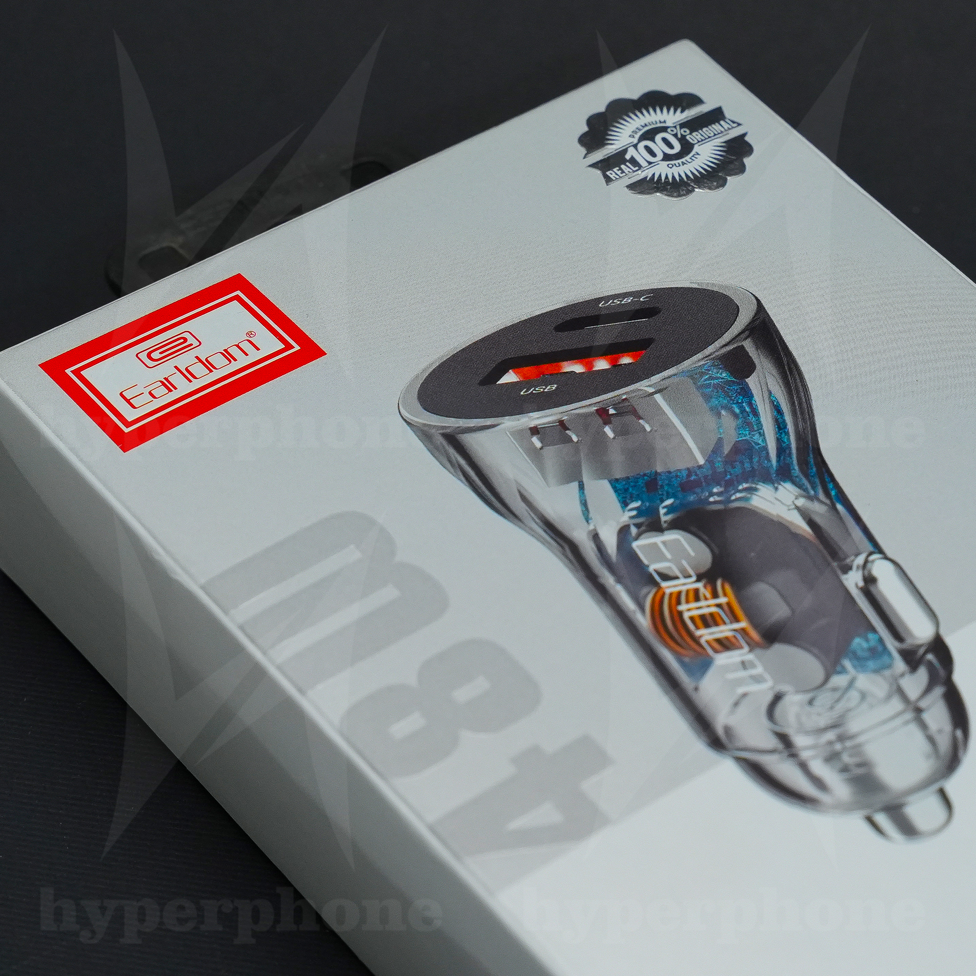 شارژر فندکی فست شارژ Earldom ES-CC17 3A QC3.0 PD 30W - تصویر 2