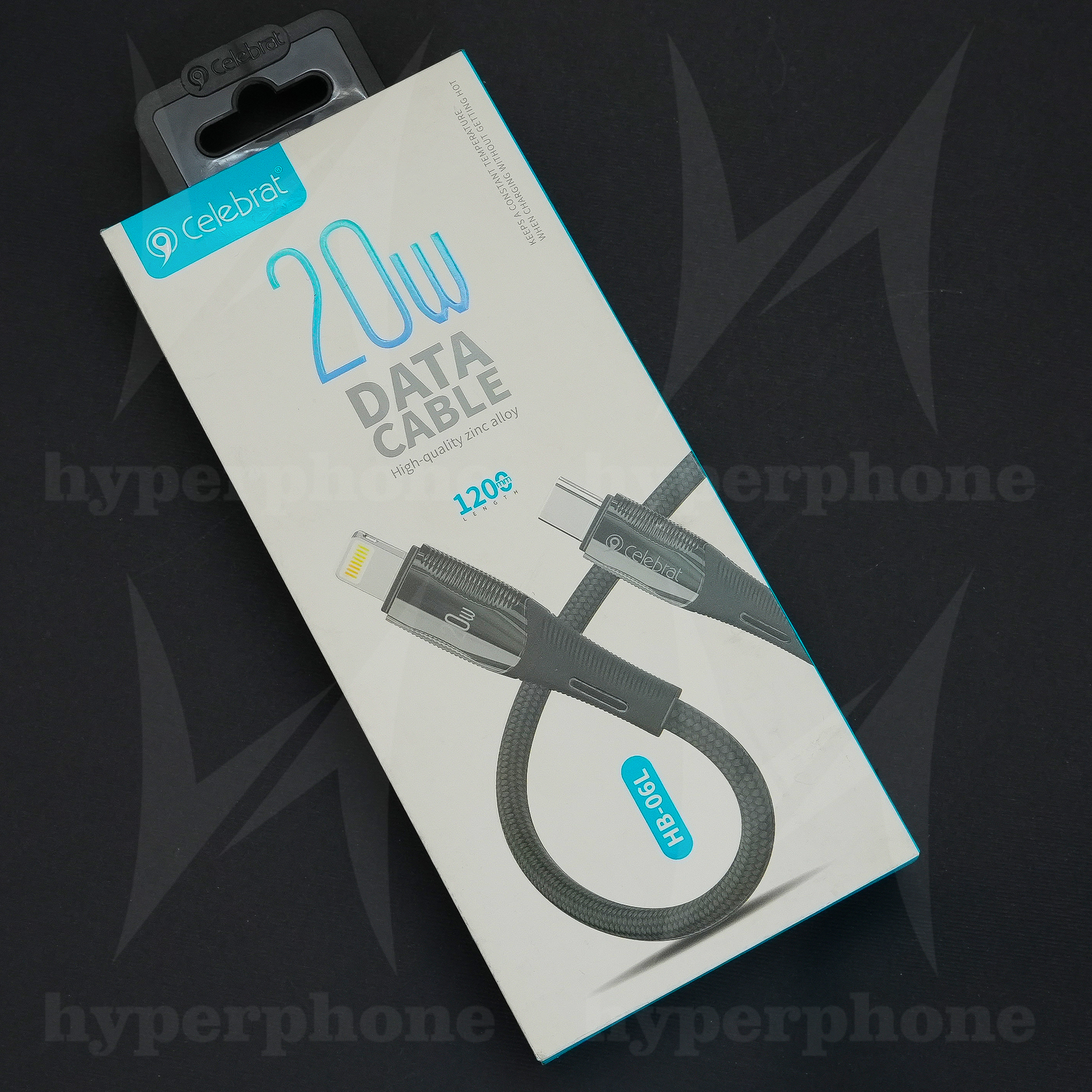 کابل شارژ سلبریت مدل HB-06L تایپ سی به لایتنینگ